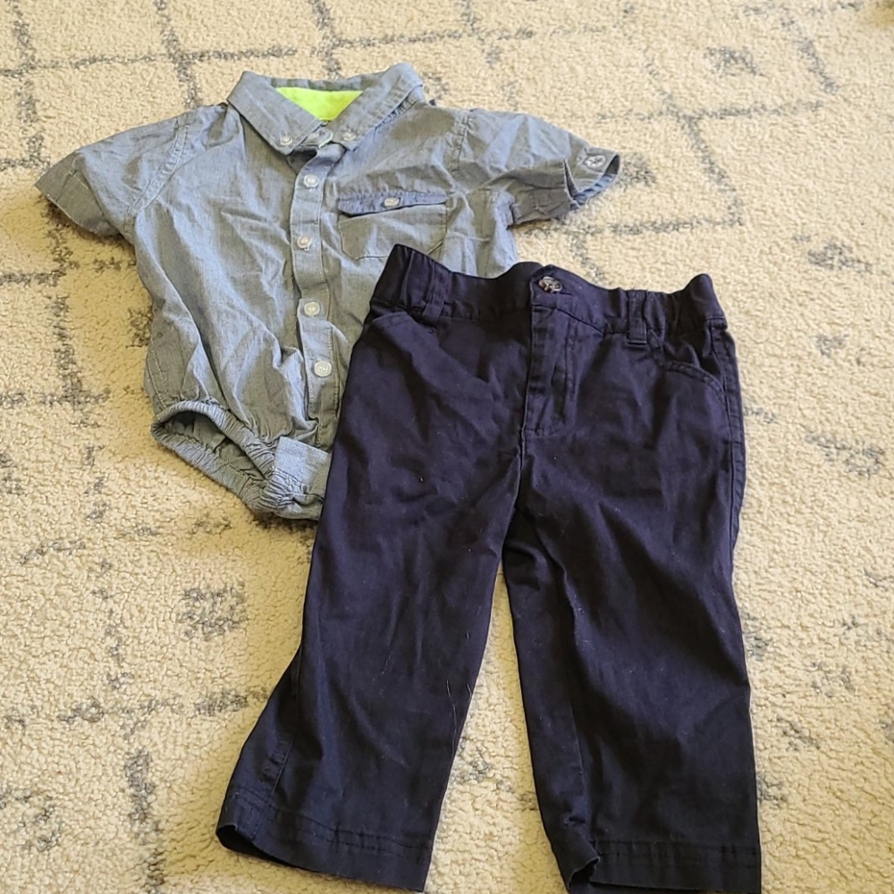 Baby Boys Dress Clothes Set